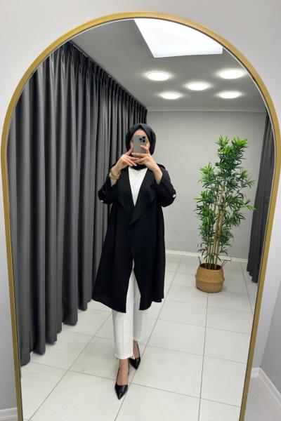 İkol Slaş Kap Siyah