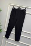 BELİ LASTİKLİ KREP  KUMAŞ PANTOLON  Siyah