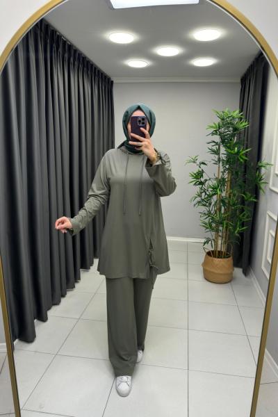 Betüş Penye Takım Mint Yeşili