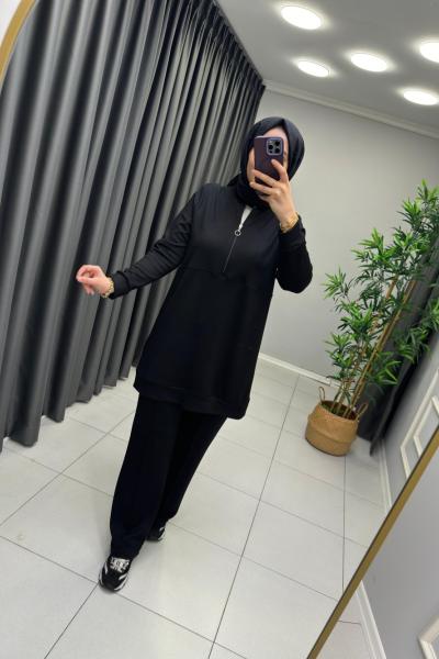 Noi Oysho Kumaş Takım Siyah