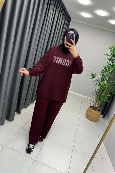 İCONİC TAKIM Bordo
