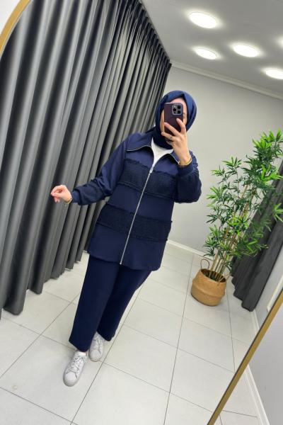 Dora Takım Oyso Kumaş Lacivert