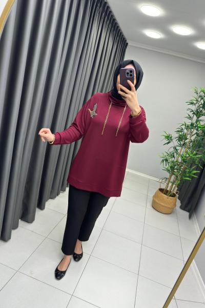 Beymen Tunik Bordo