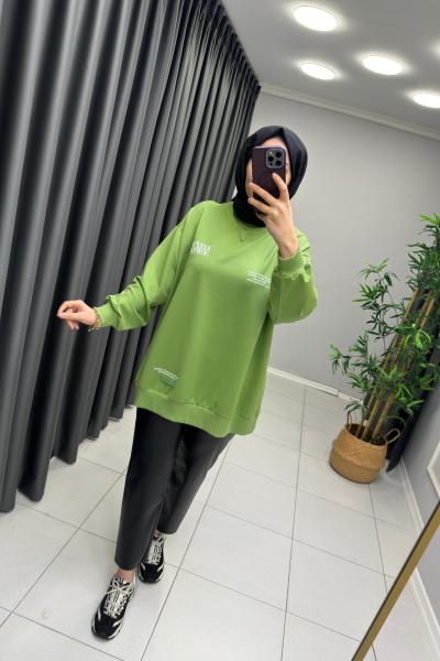 İkoll iki ip standart Sweat Yeşil