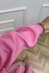 Afra Tensel Elbise  Pembe