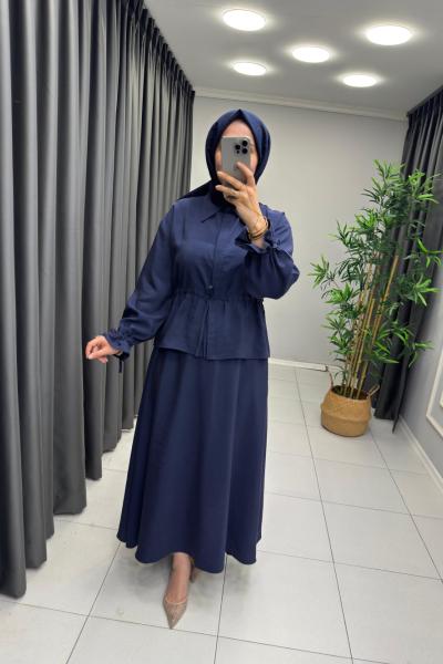Alisa Etekli Takım  Lacivert