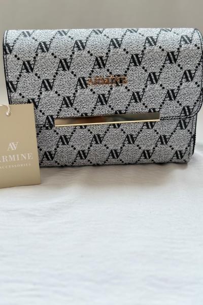 Armine Cüzdan Çanta 381 Noktalı Gri