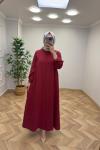 Aybüke Tensel Elbise  Bordo