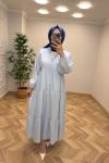 Çağla Elbise Bebe Mavisi