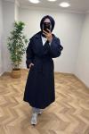 Eva Trençkot  Lacivert