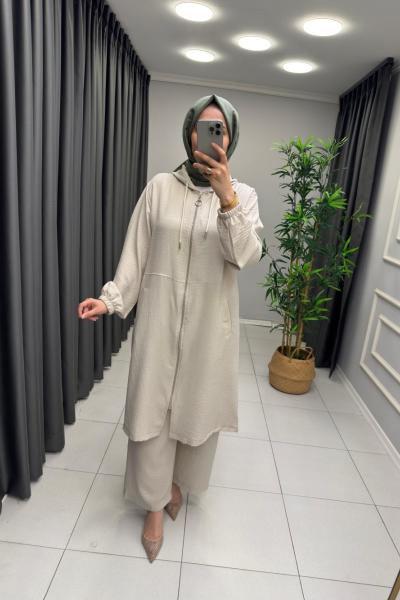 İşleme Taş Detaylı Takım  Taş Rengi