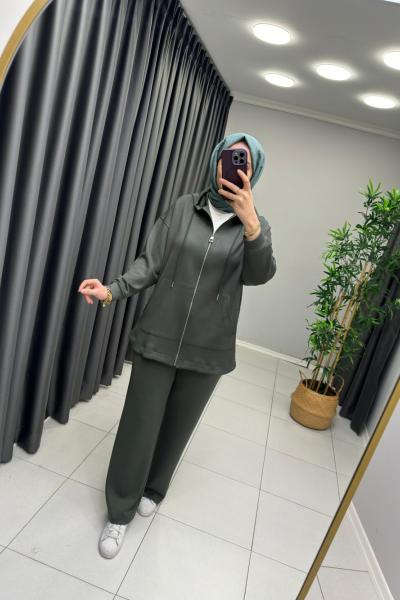 Jade Modal Takım Puane  Haki