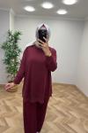 Jade Oysho Takım  Bordo