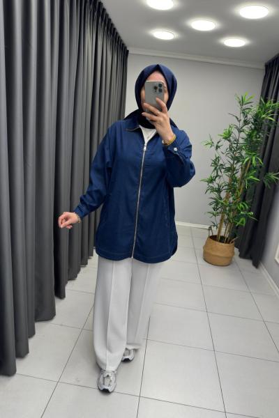 Jade Tensel Kot Kap  Lacivert