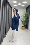 Jade Tensel Kot Kap  Lacivert