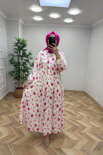 Katelya Elbise Beyaz