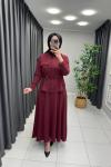 Luna Etekli Takım  Bordo
