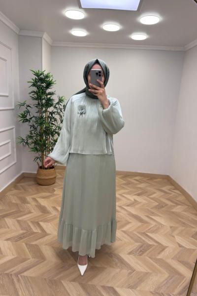 Lisa Takım  Mint Yeşili