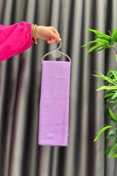 Madam Polo Pamuklu Şal Lila