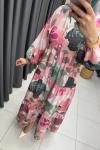 Manolya Elbise Pembe