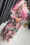 Manolya Elbise Pembe