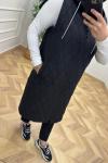 Mariana Kapitone Yelek Siyah