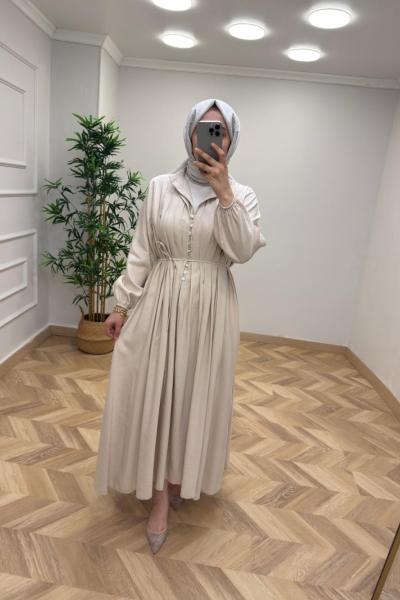Mihra Elbise  Bej