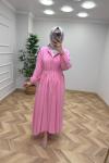 Mihra Elbise  Pembe