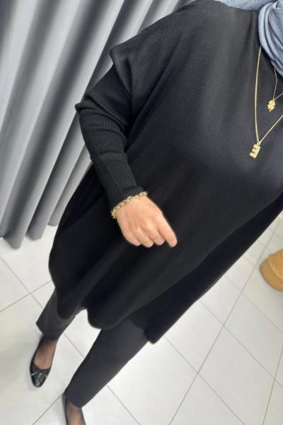 Noor Triko Tunik  Siyah