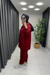 Nora Oysho Takım  Bordo