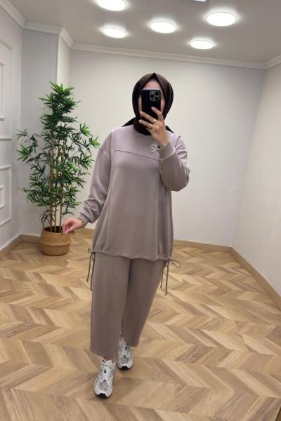 Noya Modal Oysho Takım  Vizon