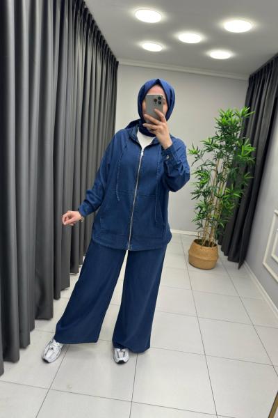 Relax Tensel Kot Takım  Lacivert