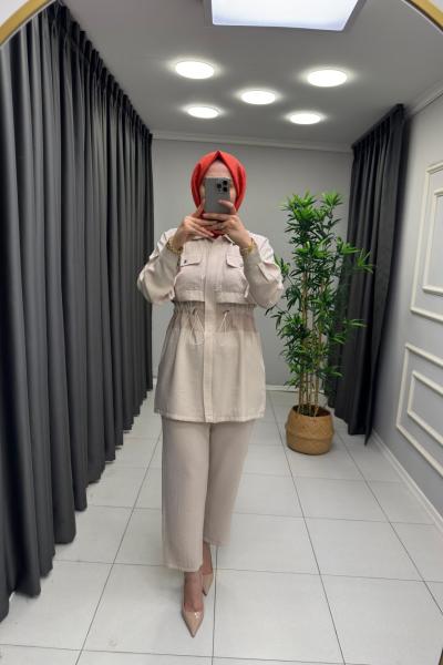 Rima  Qupra Takım Bej