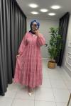 Sare Elbise  Pembe