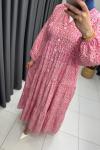 Sare Elbise  Pembe