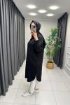 Selis Gömlek Kap  Siyah