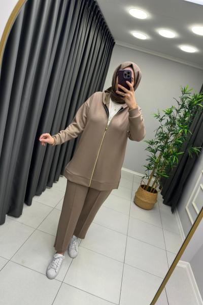 Tina Modal Takım  Taş Rengi