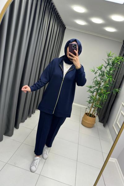 Tina Modal Takım  Lacivert