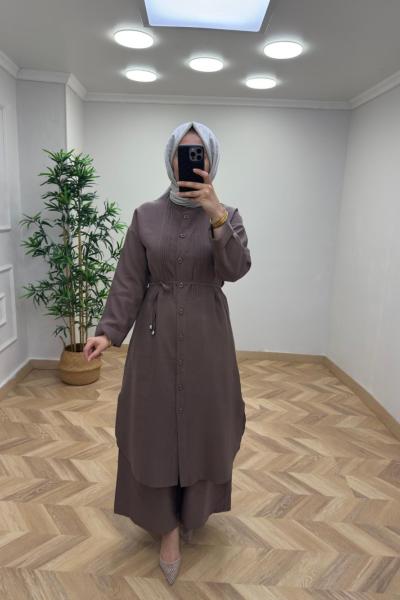 Vera Tensel Takım  Kahverengi