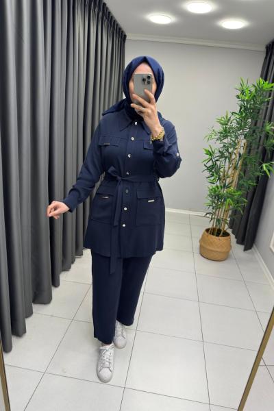 Yasmin Tensel Takım  Lacivert