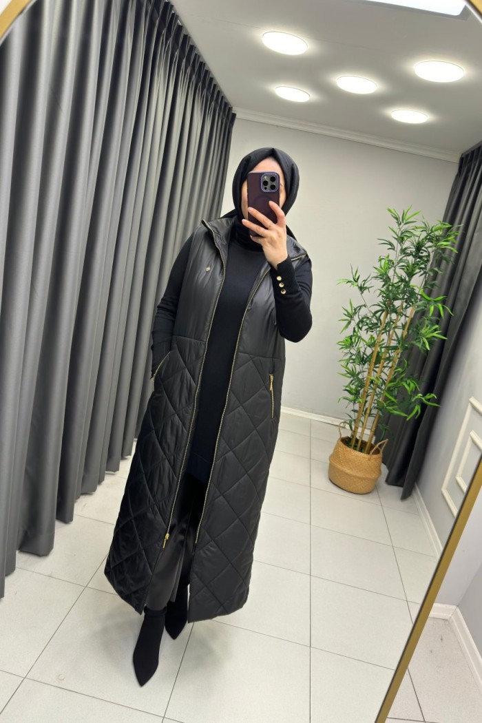 Nihle Premium Yelek  Siyah