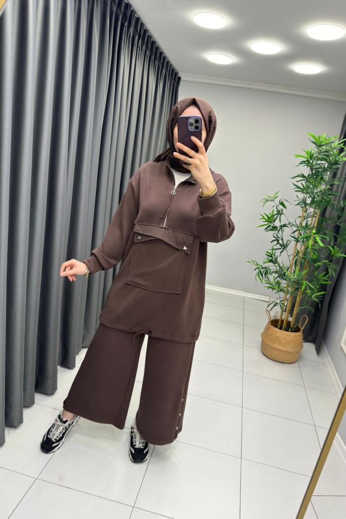 Mokka Oysho Takım  Acı Kahve