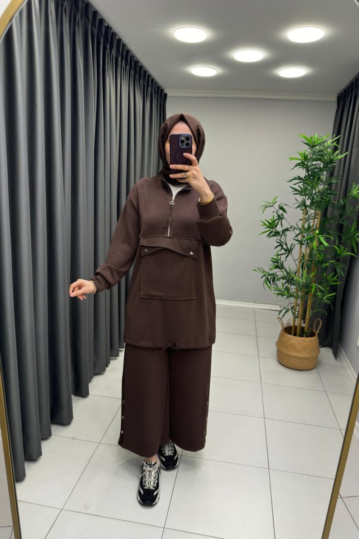 Mokka Oysho Takım  Acı Kahve