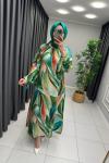 Zena Mango Elbise  Yeşil