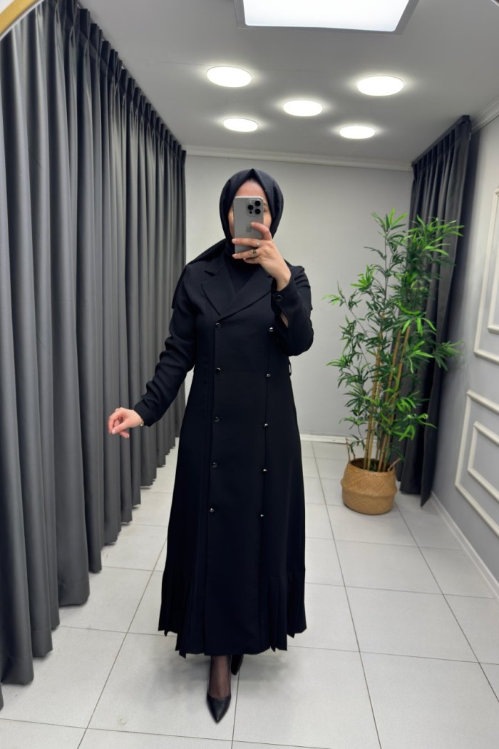 Eliz Ferace Elbise Siyah