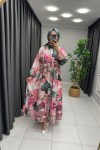 Manolya Elbise Pembe