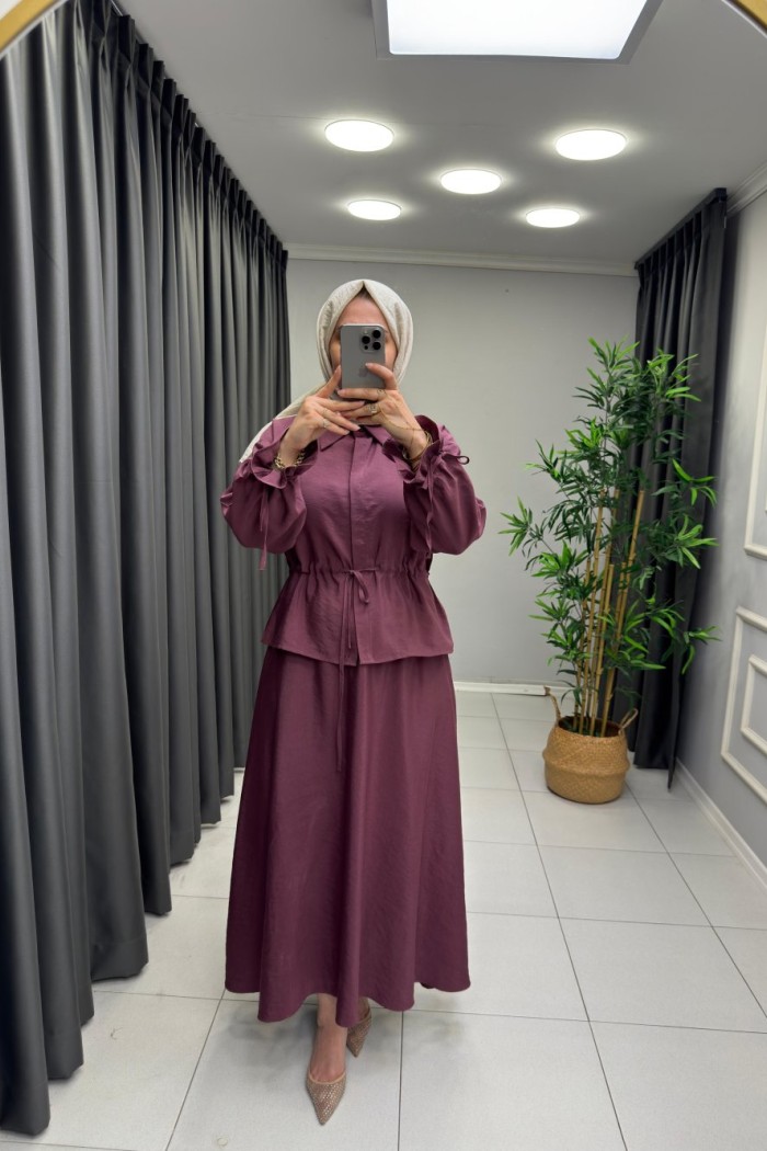 Alisa Etekli Takım  Mürdüm