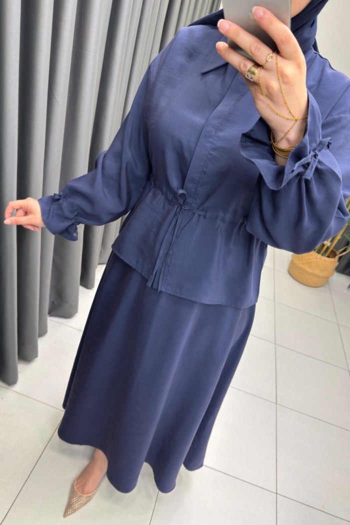 Alisa Etekli Takım  Lacivert