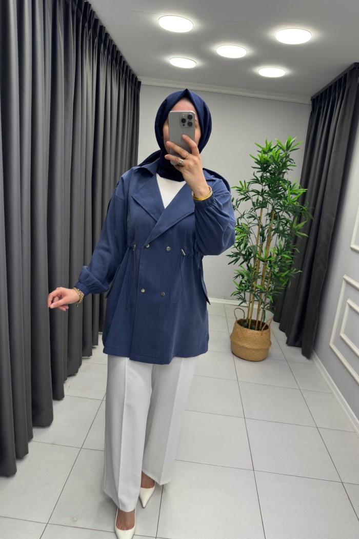 Benatu Qupra Ceket  Lacivert