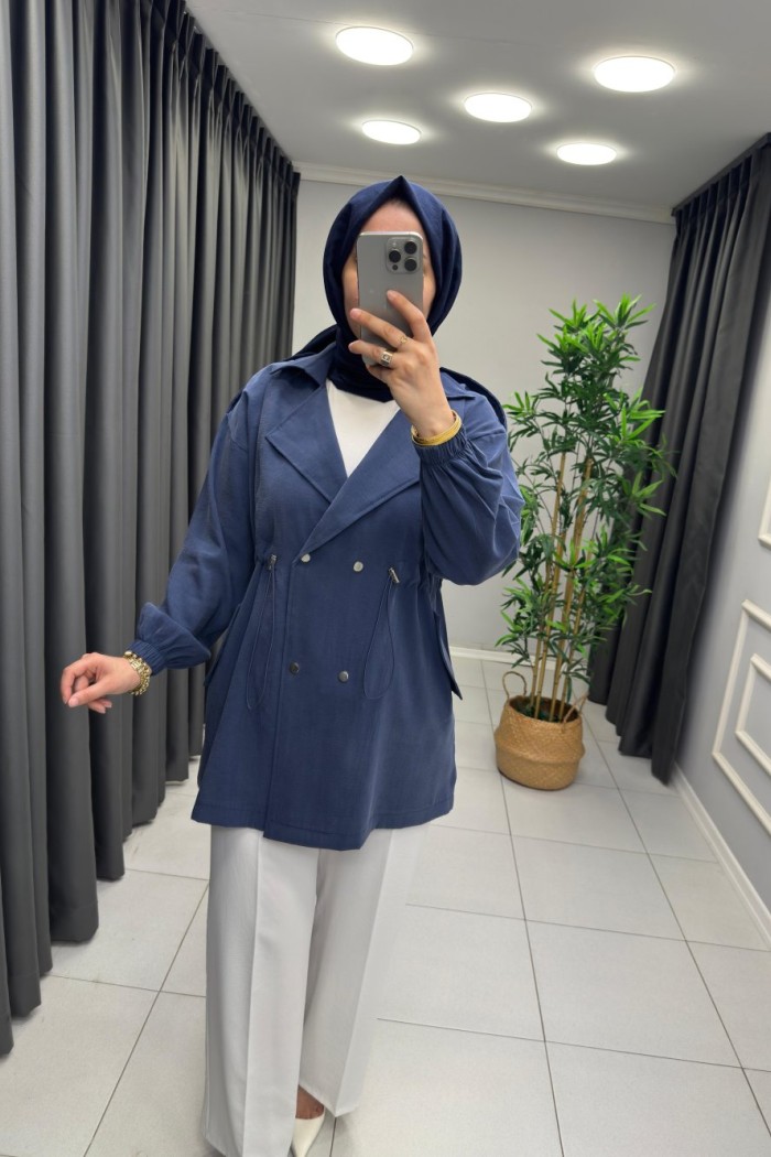 Benatu Qupra Ceket  Lacivert